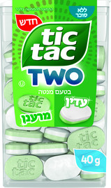 טיק טק טיק טק TWO סוכריות בטעם מנטה