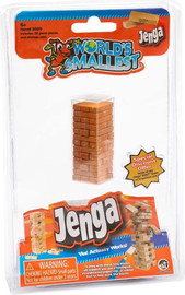 World's Smsallest משחק הג'נגה הקטן בעולם
