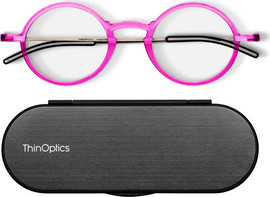 Thinoptics קריאה משקפי קריאה מנהטן בצבע ורוד