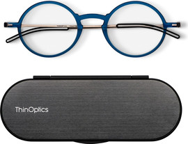 Thinoptics משקפי קריאה מנהטן בצבע כחול