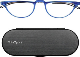 Thinoptics קריאה משקפי קריאה Crescent - חצי ירח בצבע כחול