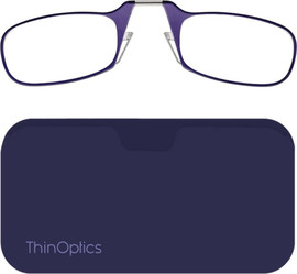 Thinoptics קריאה משקפי קריאה בצבע סגול עם נרתיק לסמארטפון בצבע סגול כהה - רודנייט