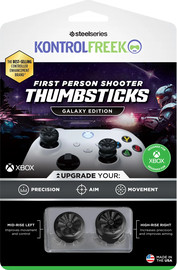 Kontrolfreek צמד מתאמים ארגונומיים ל- XBox, מהדורת Black Galaxy Edition שחור