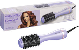 Bellezza מברשת פן חשמלית Bellezza BZA-HABRSH2-PUR-M - צבע סגול