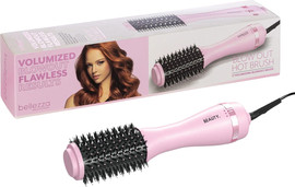 Bellezza מברשת פן חשמלית Bellezza BZA-HABRSH2-PNK-M - צבע ורוד