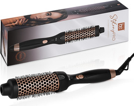 Cortex Pro מברשת שיער חשמלית Be. - HotStyler | 1.5" Ionic Styling Brush צבע שחור
