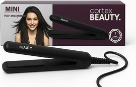 Cortex BEAUTY Cortex Beauty – מחליק שיער מיני שחור