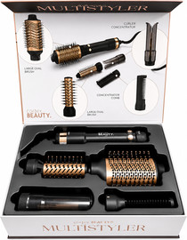 Cortex BEAUTY CORTEX BEAUTY Aero Multistyler – מעצב שיער רב-תכליתי 4 ב- 1 שחור