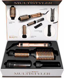 Cortex BEAUTY CORTEX BEAUTY Aero Multistyler – מעצב שיער רב-תכליתי 4 ב- 1 רוז גולד