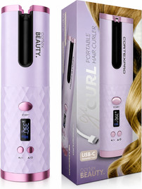 Cortex BEAUTY קורטקס מסלסל אלחוטי ורוד cortex pro curler pink
