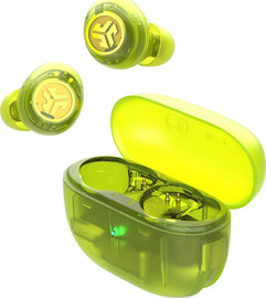 JLab אוזניות אלחוטיות עם סינון רעשים פעיל JLab Go Pop ANC TWS בחרו צבע שקוף ירוק