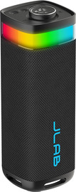 JLab רמקול נייד JLab JBuds Party סאונד עוצמתי 30W תאורה RGB חיבור Bluetooth 5.3 שחור