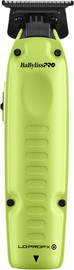 BaByliss PRO מכונת פיניש בייביליס פרו מהדורה מוגבלת BaBylissPRO FXONET Lo-ProFX Limited Edition Neon Yellow Trimmer (Kit Includes Charging Base & Battery)