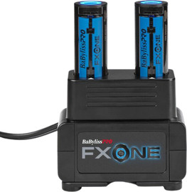 BaByliss PRO סט מעמד טעינה+זוג סוללות בייביליס פרו BaBylissPRO FXONE Dual-Battery Charging Prepack