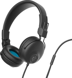 JLab אוזניות חוטיות OverEar מעוצבות JLab ג'יי-לאב Studio On Ear שחור