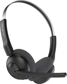 JLab אוזניות אלחוטית OverEar כולל סינון רעשים JLab ג'יי-לאב GO Work Pop Wireless שחור