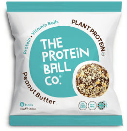 The Protein Ball Co כדורי חלבון וויטמין בטעם חמאת בוטנים- טבעוני