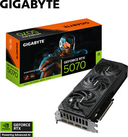 Gigabyte כרטיס מסך Gigabyte GeForce RTX 5070 12GB WindForce OC SFF