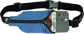 SPIbelt The SPIbelt Steel Blue/Black Zipper חגורת ריצה