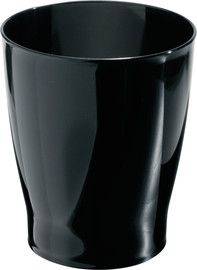 IDdesign פח עגול שחור פלסטיק FRANKLIN Waste Can White