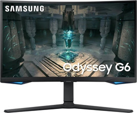 SAMSUNG מסך גיימינג קעור חכם Samsung Odyssey G6 G65B 32" VA 2K-QHD 240Hz 1ms