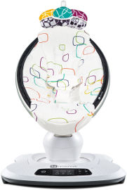 MAMAROO 4 טרמפולינה מפוארת, לבן עם קוביות צבעוניות