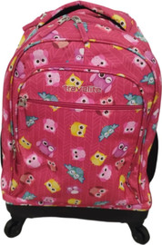 TRAVEL LITE תיק על גלגלים מבית המותג TRAVEL LITE דגם Pirate צבע ורוד