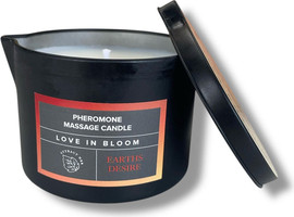 EYE OF LOVE נרות עיסוי Bloom עם פרומונים למשיכה נשית | Attract Her 150 ml |