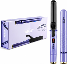 Cortex BEAUTY SWITCH STRAIGHT&CURL-מארז מחליק ומסלסל סגול