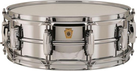 Ludwig תוף סנר LB400B 5x14 Chrome Over Brass W/ Nickel Hardware