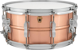 Ludwig תוף סנר " LC654B ACRO COPPR SNR BRUSHD 6.5" x 14