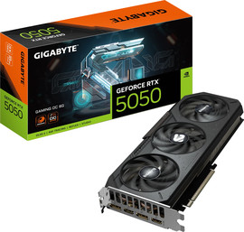Gigabyte כרטיס מסך Gigabyte GeForce RTX 5050 Gaming OC 8GB