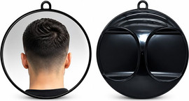 BarberPRO מראה עם ידית אחורית Barber Mirror