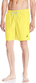 NAUTICA בגד ים Nautica לגברים דגם 8" Signature