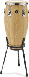 SONOR קונגס "3/4 11 11 3/4" Conga, Natural, High Gloss, Hevea Wood,w/stand