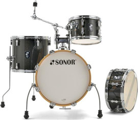 SONOR מערכת תופים 4 חלקים "16 AQX Jungle black midnight sparkle
