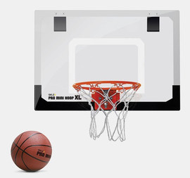 SKLZ לוח כדורסל PRO MINI XL בייתי כולל כדור וערכת תליה