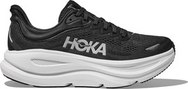 Hoka HOKA BONDI WIDE 9 - נעלי ספורט גברים בונדי 9 רחבות בצבע שחור/לבן