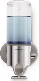 SimpleHuman דיספנסר לסבון מתחבר לקיר בודד Simplehuman