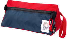 Topo Designs DOPP KIT red/red תיק אופנתי
