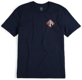Topo Designs SMALL DIAMOND TEE M navy M חולצה