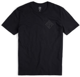 Topo Designs SMALL DIAMOND TEE M black M  חולצה