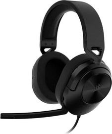 Corsair אוזניות גיימינג חוטיות Corsair HS55 STEREO שחור