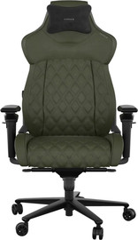 Corsair כסא גיימינג Corsair מדגם: TC500 Luxe Sherwood בצבע שחור עם עומס נשיאה של עד 120 ק''ג