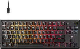 Corsair מקלדת מכנית קצרה חוטית Corsair K70 Core TKL RGB