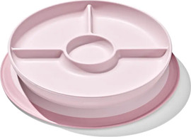 OXO TOT צלחת ואקום מחולקת לתינוקות OXO TOT Stick & Stay בצבע ורוד