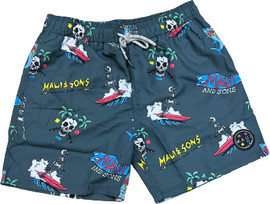 Maui and Sons בגד ים -MAUI AND SONS - "SHARK FIGHT"