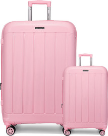 Camel Mountain Camel Mountain® Infinity Set Of Two 20 Inch and 32 Inch סט מזוודות - ורוד קוורץ