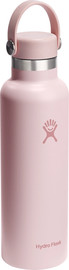 Hydro Flask בקבוק שתייה תרמי מנירוסטה 621 מל עם מכסה Flex מבית Hydro Flask – ורוד פסטל