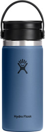 Hydro Flask בקבוק תרמי מנירוסטה עם פיית SIP רחבה 473 מל מבית Hydro Flask – כחול כהה